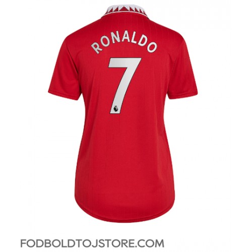 Manchester United Cristiano Ronaldo #7 Hjemmebanetrøje Dame 2022-23 Kortærmet
